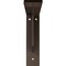 Ekena Millwork Stockport Steel Bracket, Hammered Brown 2"W x 8"D x 8"H BKTM02X08X08STHBR - alternate 4